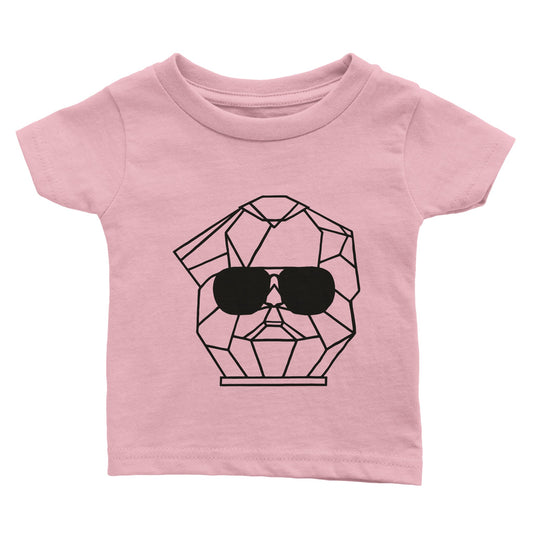Klassisches Baby-T-Shirt mit Rundhalsausschnitt