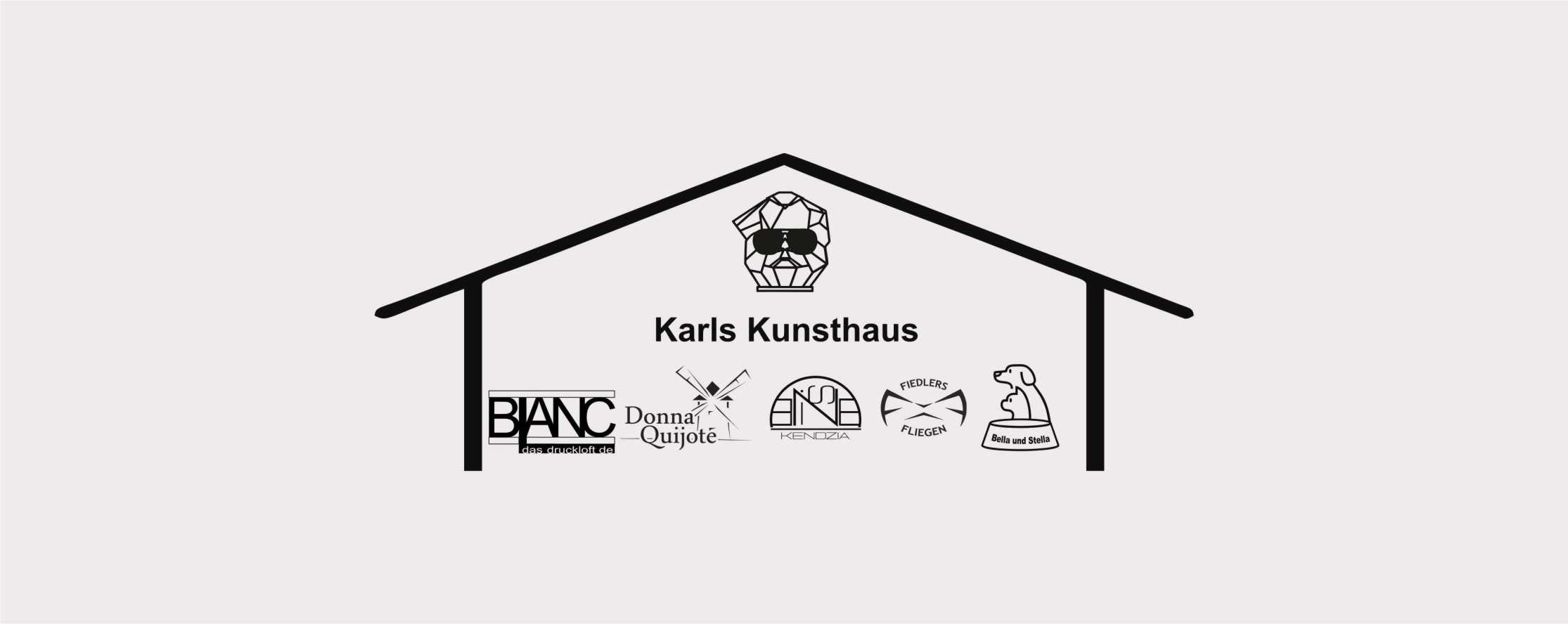 Karls Kunsthaus mit dem Druckloft, Donna Quijote, Denise Kendzia und Bella und Stella